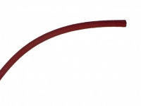 veteráni - náhradní díly - Opředený svíčkový kabel - červený